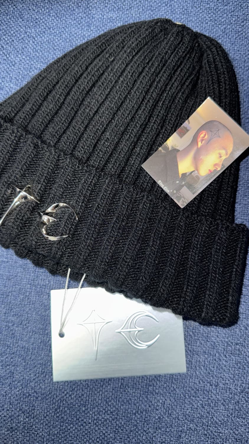 떠그클럽 비니 검은색 상품이미지2