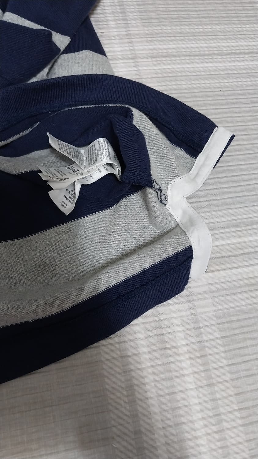 폴로 랄프 로렌 아이코닉 럭비 셔츠 앤도버 헤더 / 뉴포트 네이비 상품이미지9