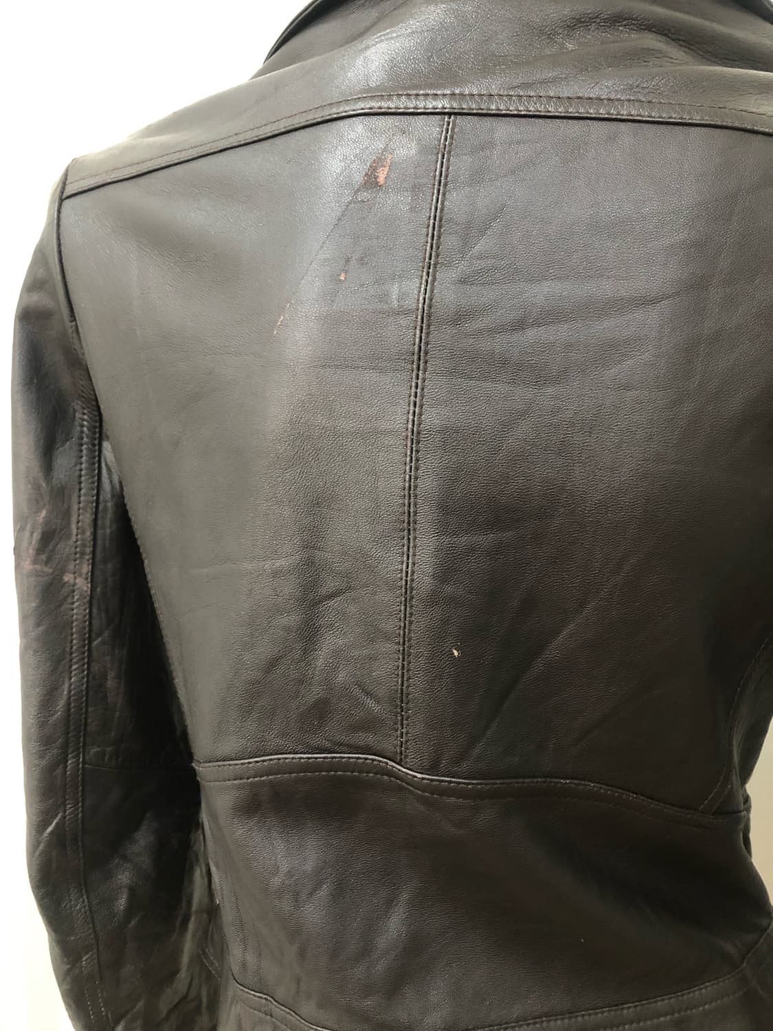 deep brown buckle detail lambskin jacket 상품이미지8