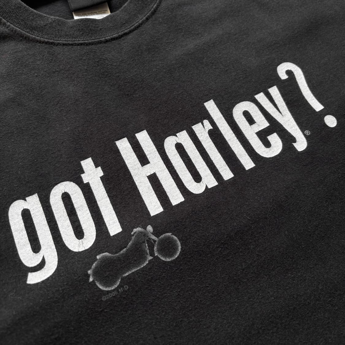 빈티지 할리데이비슨 got harley 반팔 티셔츠 상품이미지3