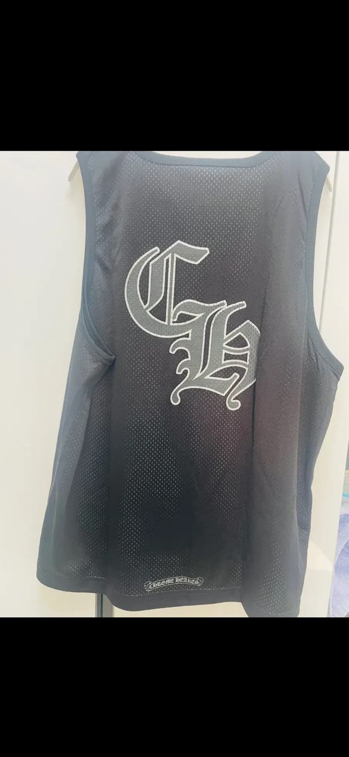 크롬하츠(Chrome Hearts) 리버시블 메쉬 바스켓볼 저지 상품이미지5