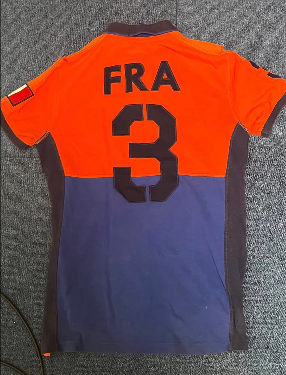 (국내 유일 매물) 폴로 랄프로렌 빅포니 pk카라 티셔츠 프랑스 오렌지 상품이미지2