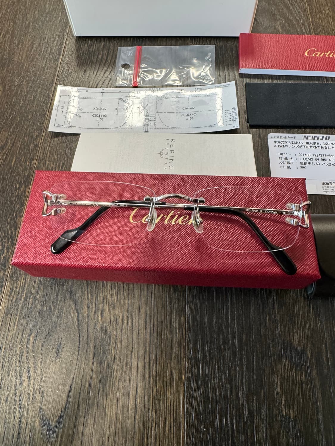 Cartier 까르띠에 무테안경 ct03440 상품이미지1
