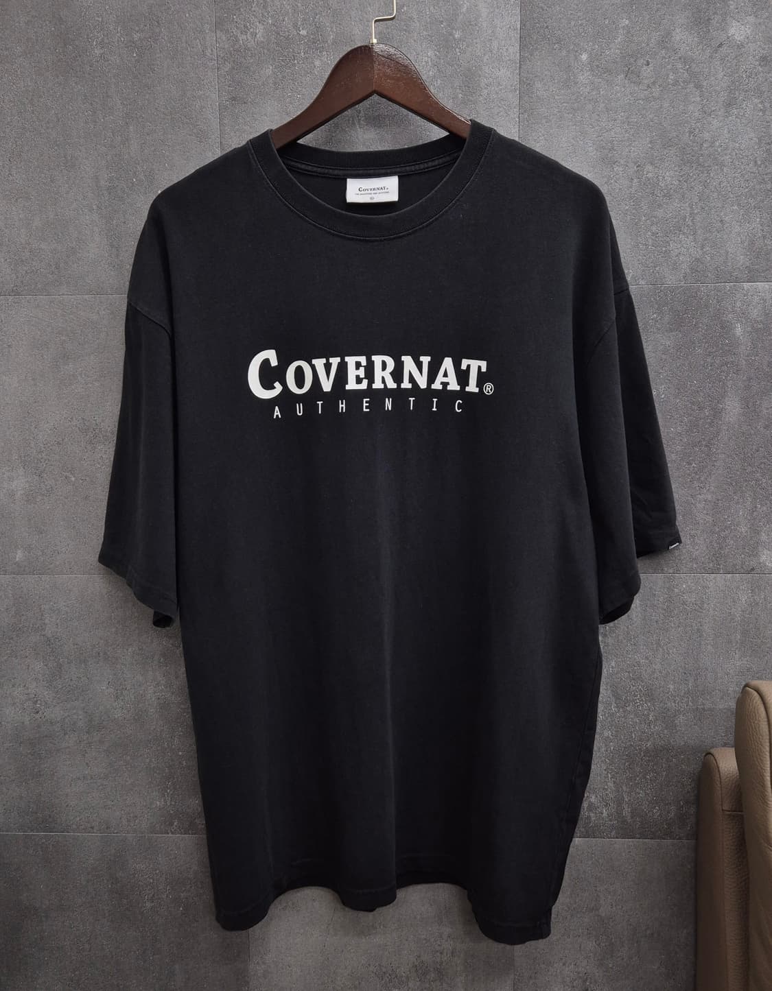 Covernat / 로고 프린트 반팔 티셔츠 XXL 상품이미지1