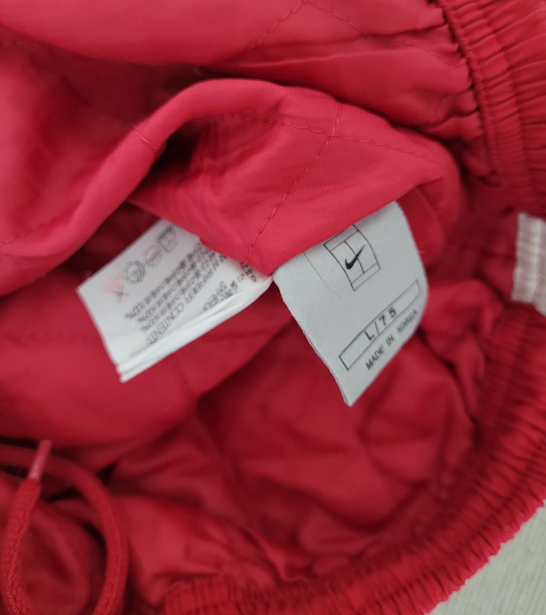 나이키 사이드라인 누빔 스트링 팬츠 상품이미지4