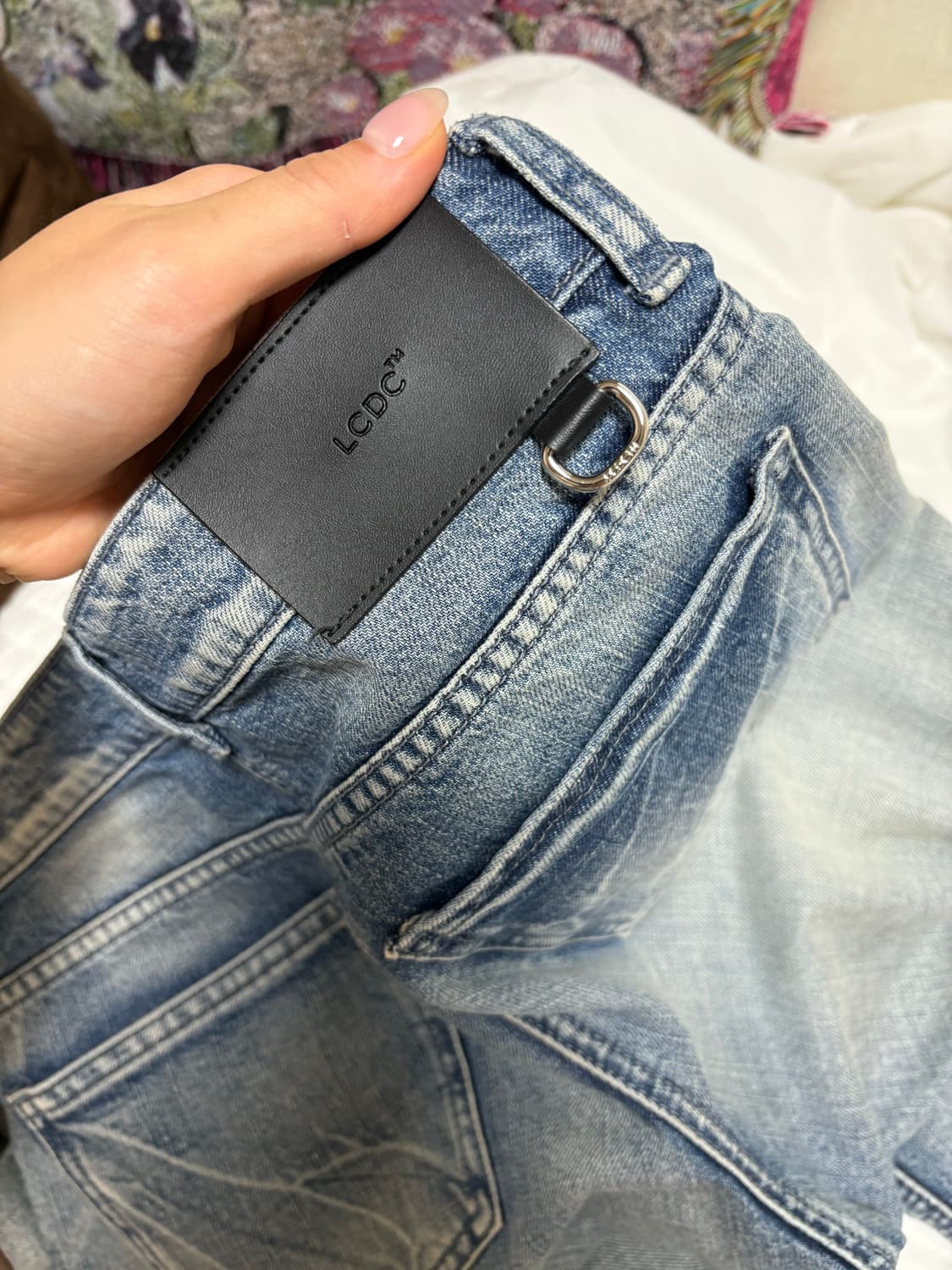 lcdc WIDE-LEG WASHED DENIM (BLUE) ss 상품이미지8