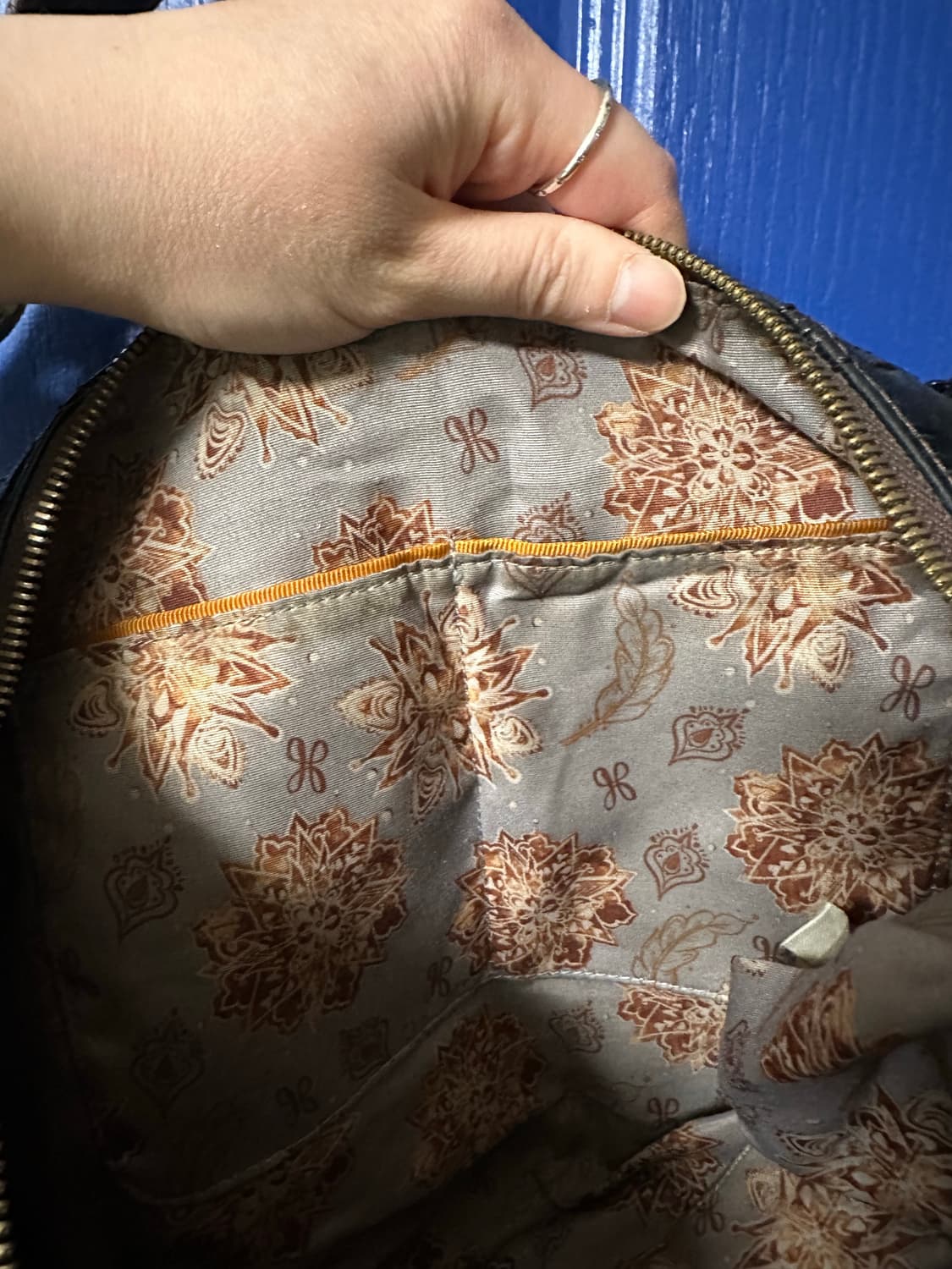 빈티지 레더 웨스턴 호보백 상품이미지7