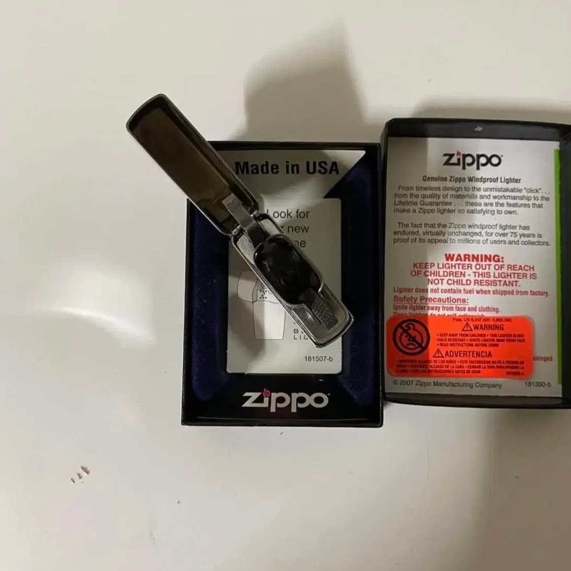 [Free] 08SS 슈프림 Supreme 지포 Zippo 라이터 실버 상품이미지2