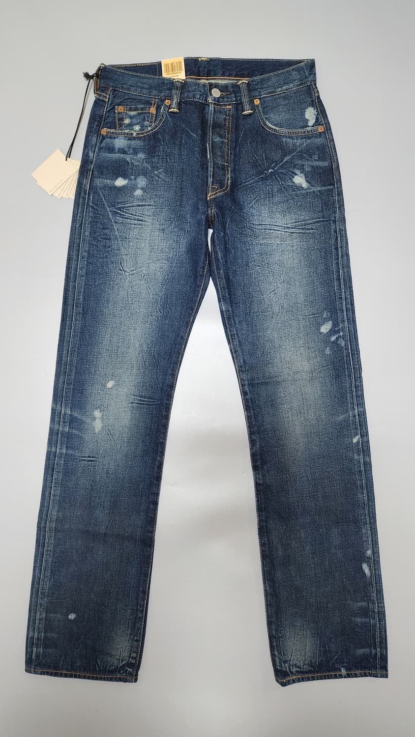 리바이스 501 셀비지 페인팅 (W30) levis 501 상품이미지1