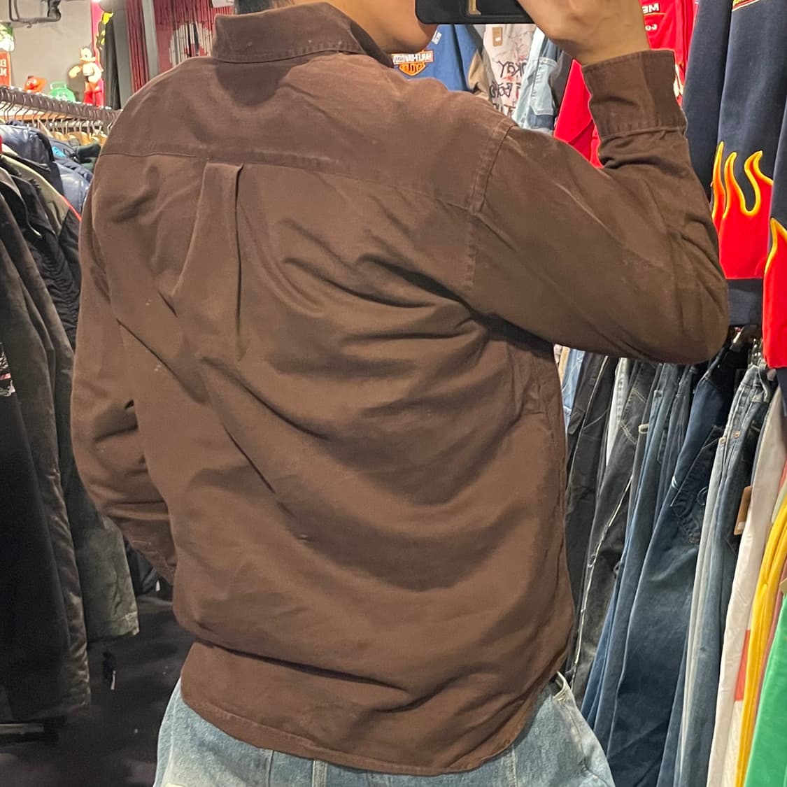 [IM] carhartt 칼하트 브라운 긴팔셔츠 상품이미지6