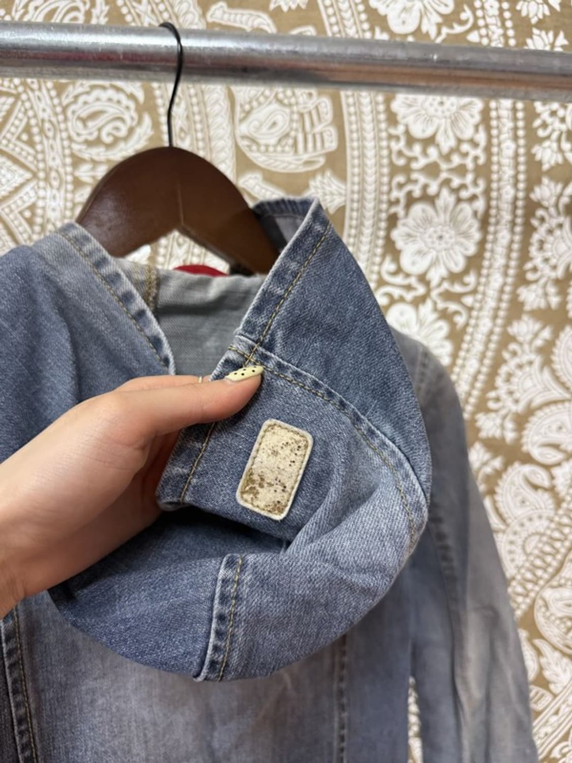 MARU DENIM 빈티지 워싱 후드 데님자켓 상품이미지7