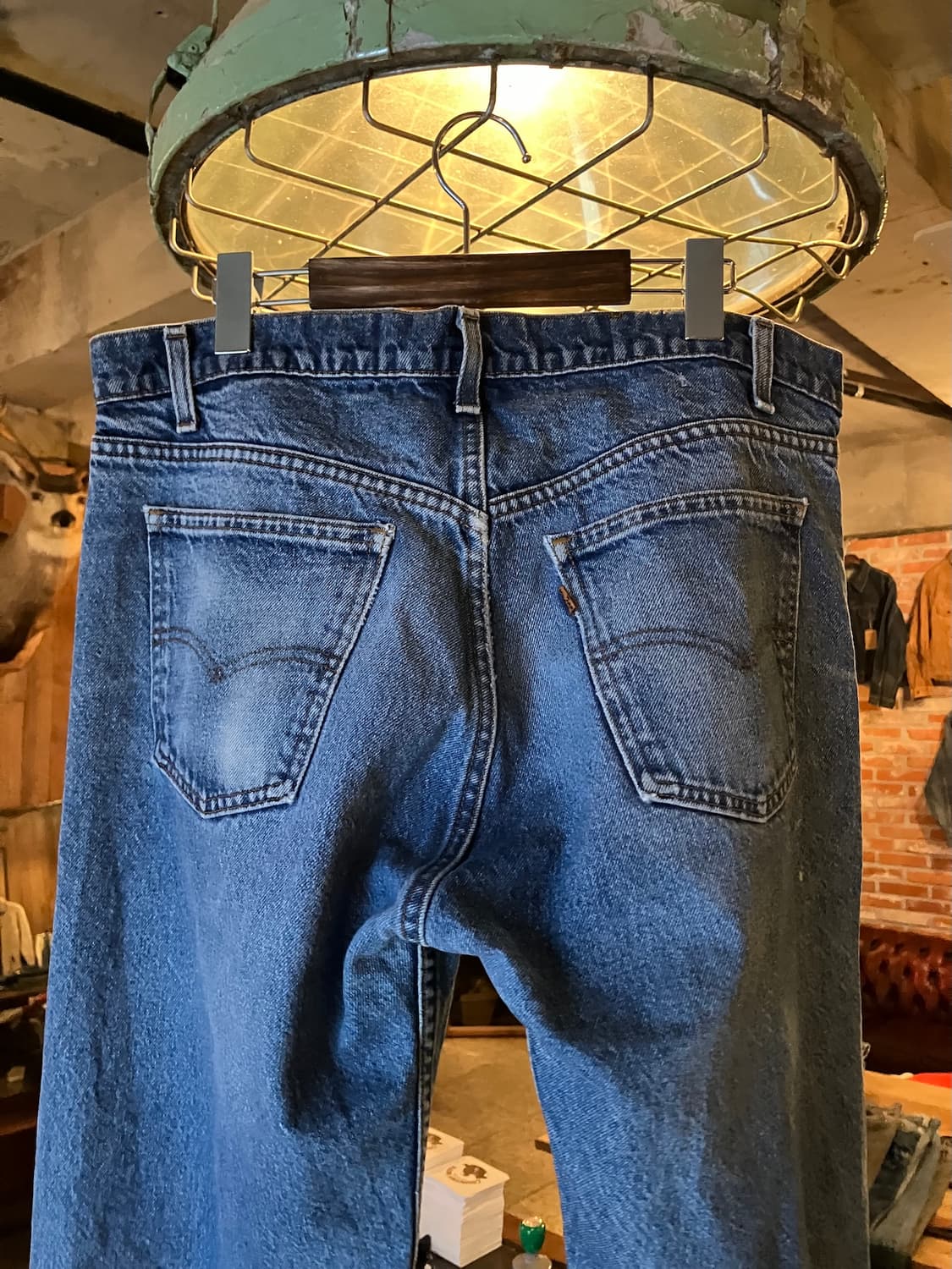 80s USA 빈티지 리바이스 505 데님 팬츠 상품이미지6