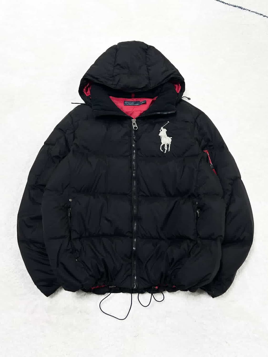 폴로 빅포니 블랙 덕다운 패딩 상품이미지5
