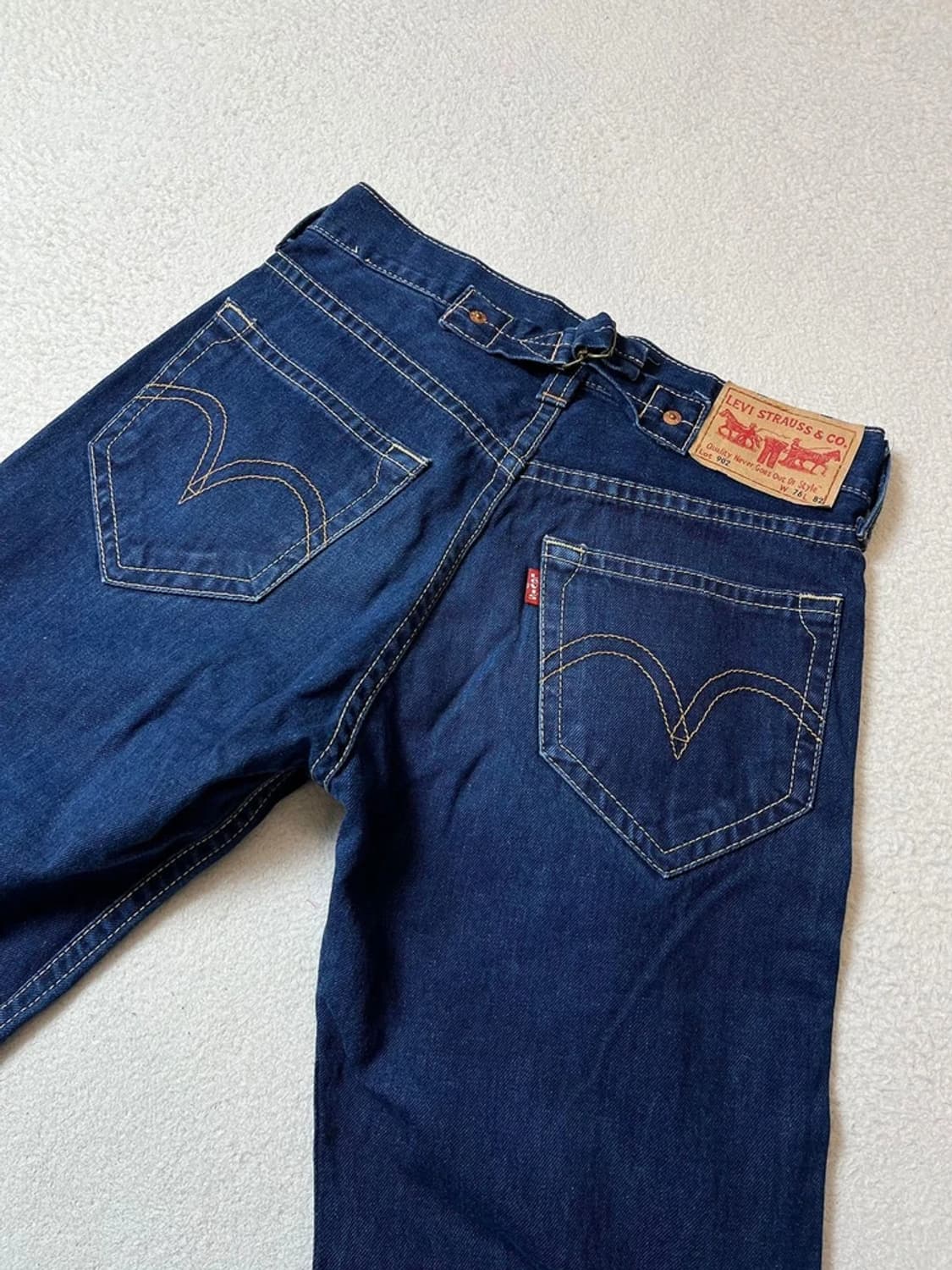 리바이스 902 신치백 데님팬츠 PN7109 상품이미지5