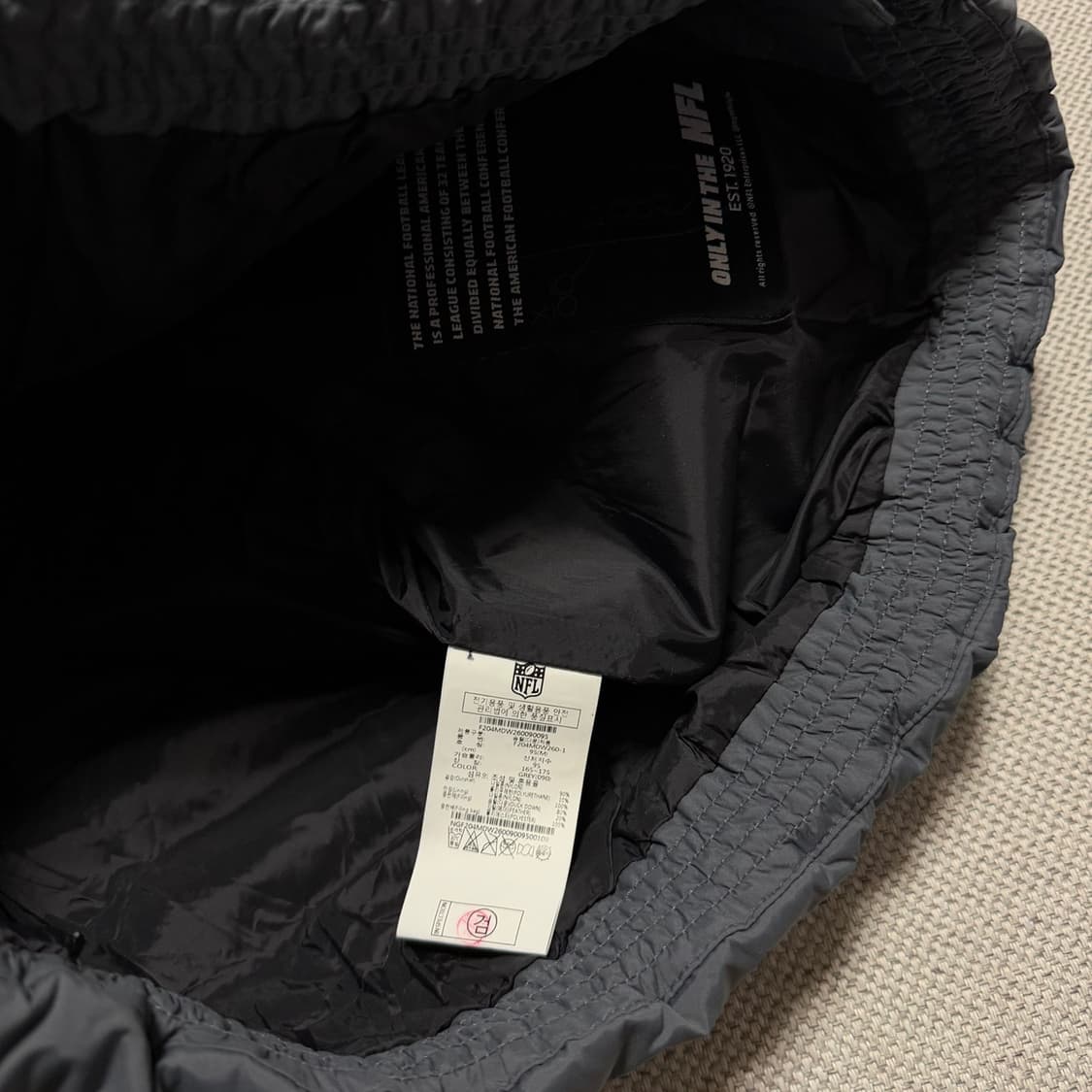 NFL Est.1920 경량패딩 상품이미지3
