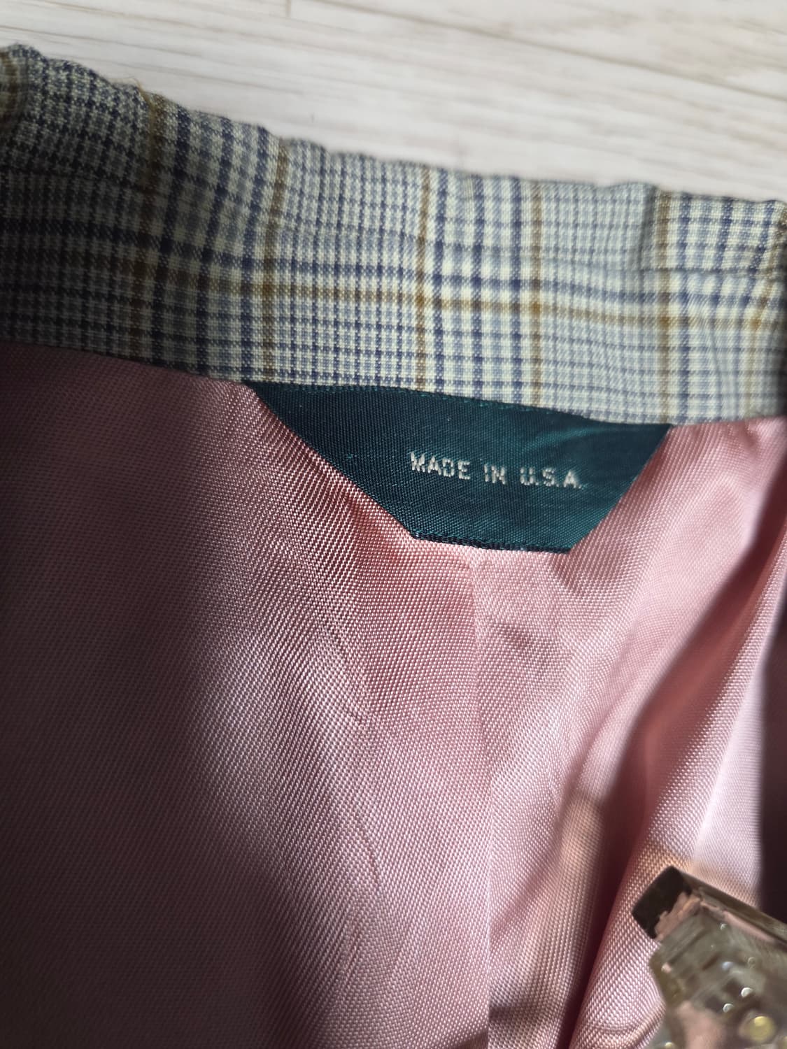 (MADE IN USA)JCREW 체크 블레이저 자켓 수트  상품이미지8