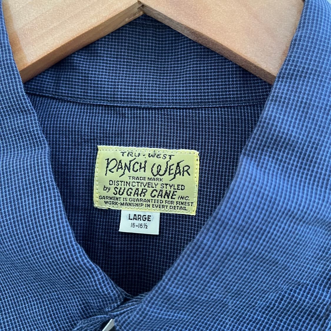 Sugar Cane Western Check Shirt 상품이미지4
