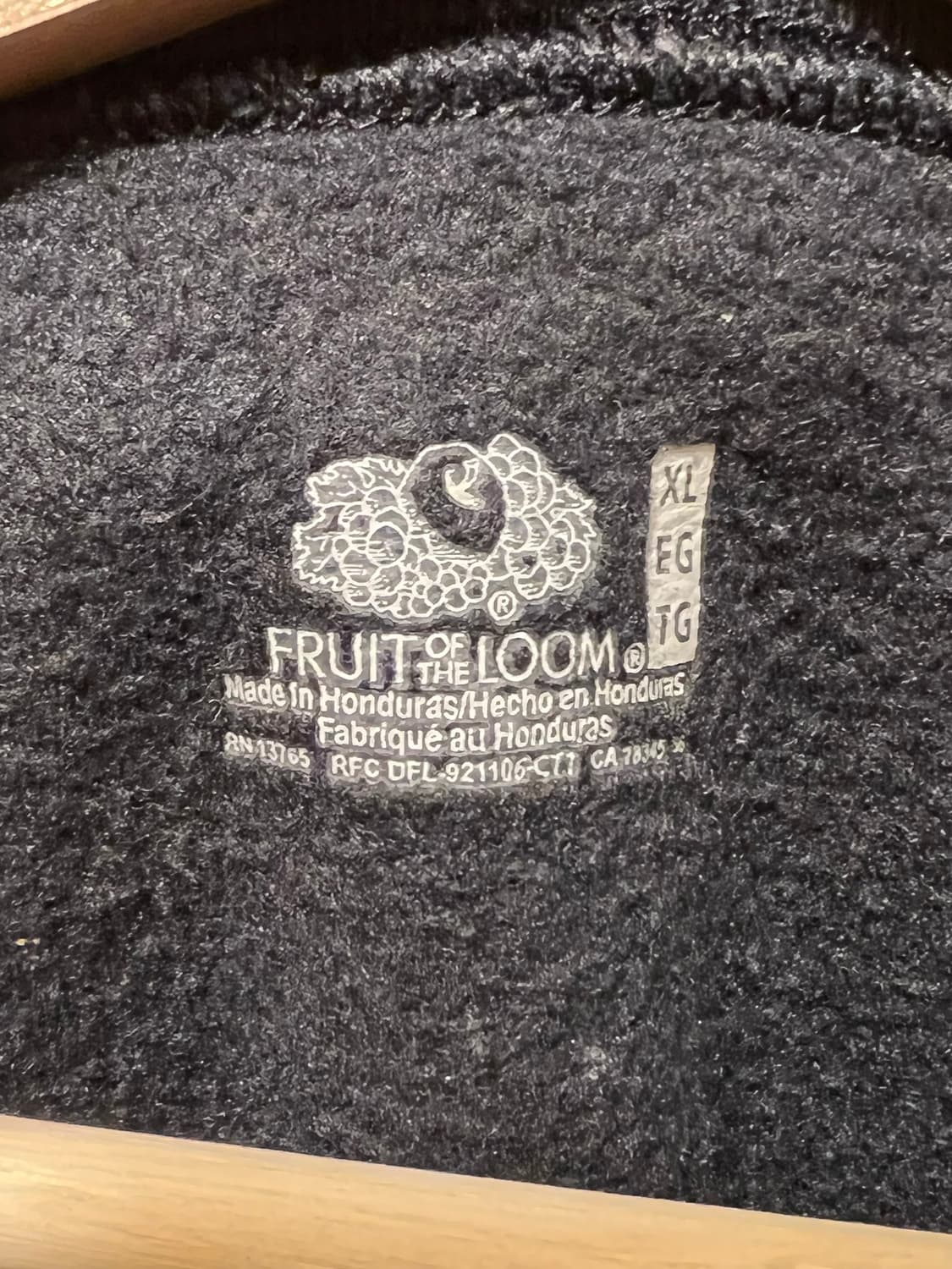 10s [XL] 프룻오브더룸 드롭숄더 셰리프 빈티지 맨투맨 상품이미지6