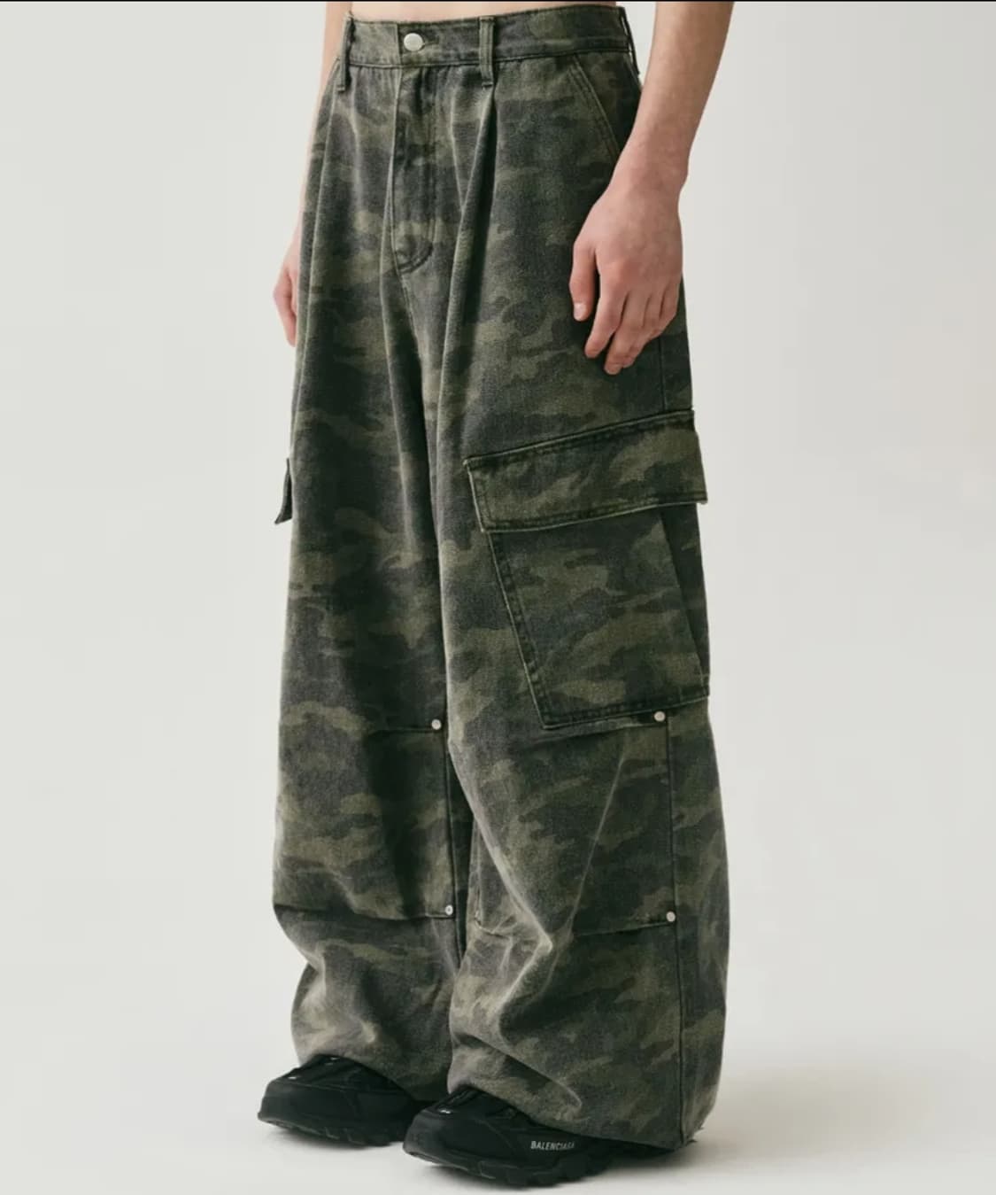 어반드레스 카모 Side Big Cargo Pants CAMO 상품이미지1