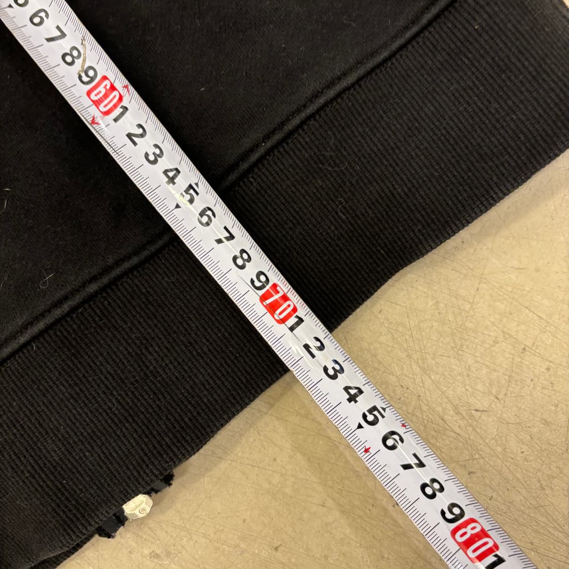 커버낫 빅로고 블랙 후드집업 상품이미지5