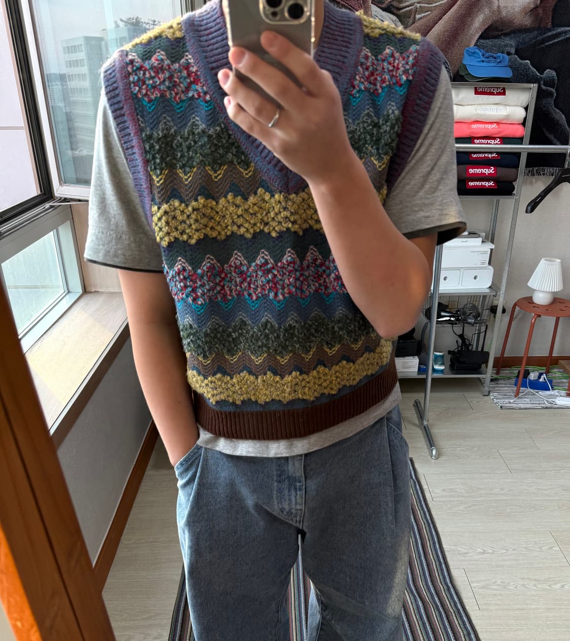 앤더슨벨 니트 베스트 상품이미지1