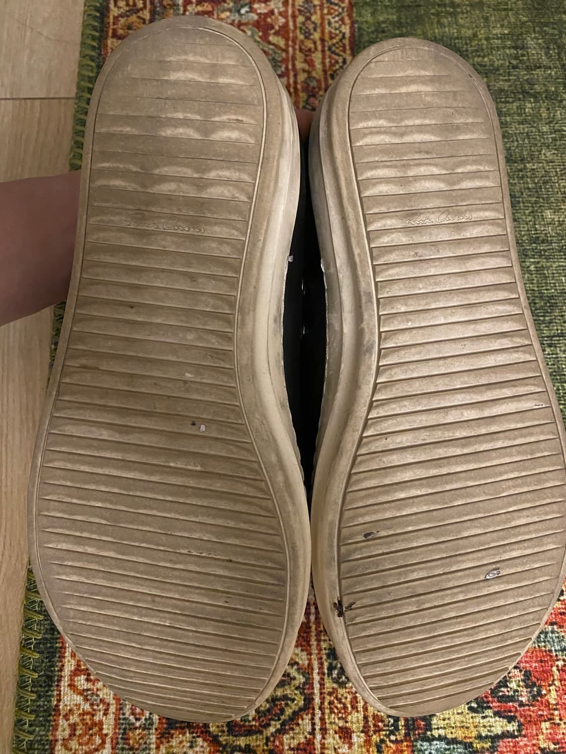 릭오웬스 라몬즈 로우 레더 상품이미지3