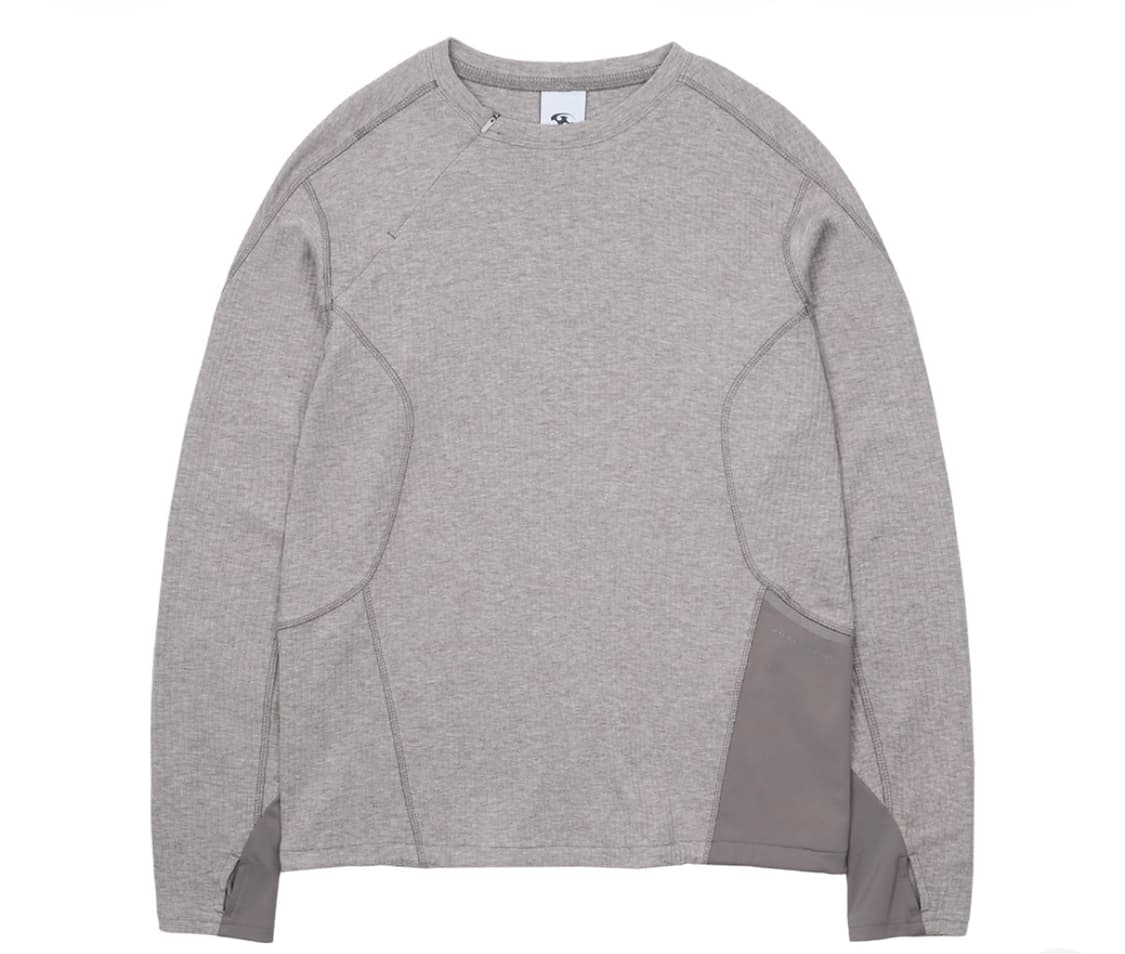 산산기어 리브드 롱슬리브 상품이미지1