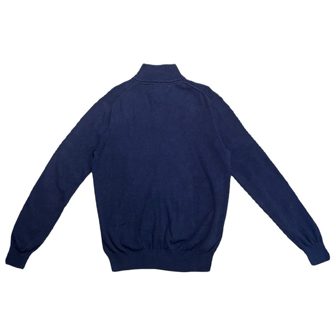 TOMMY HILFIGER 하프 집업 니트 네이비 M 상품이미지10