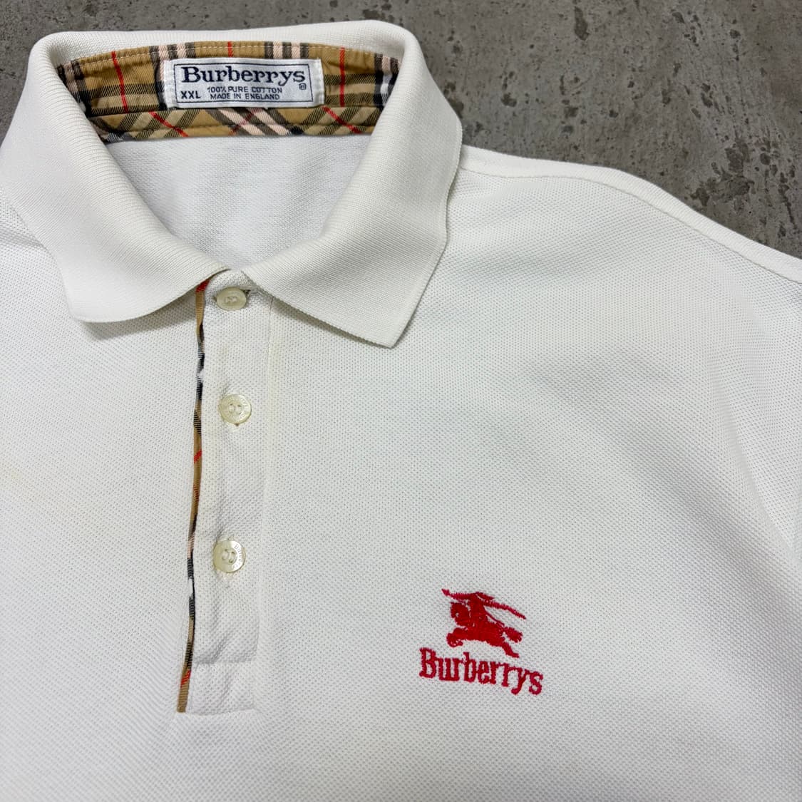 버버리 카라 반팔티[1840] 상품이미지4