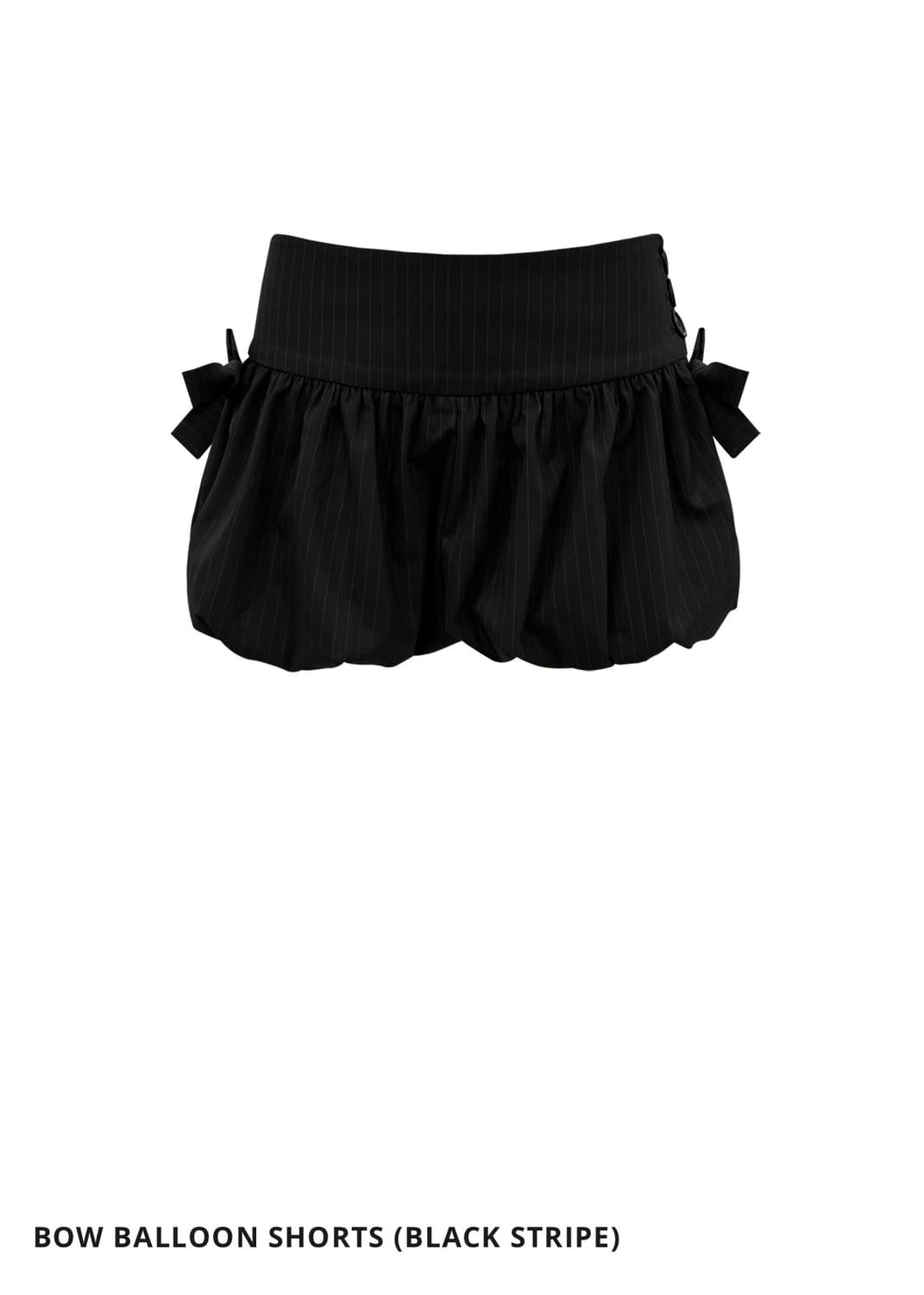 새상품) 체메씨 보우 벌룬 쇼츠 스트라이프  상품이미지1