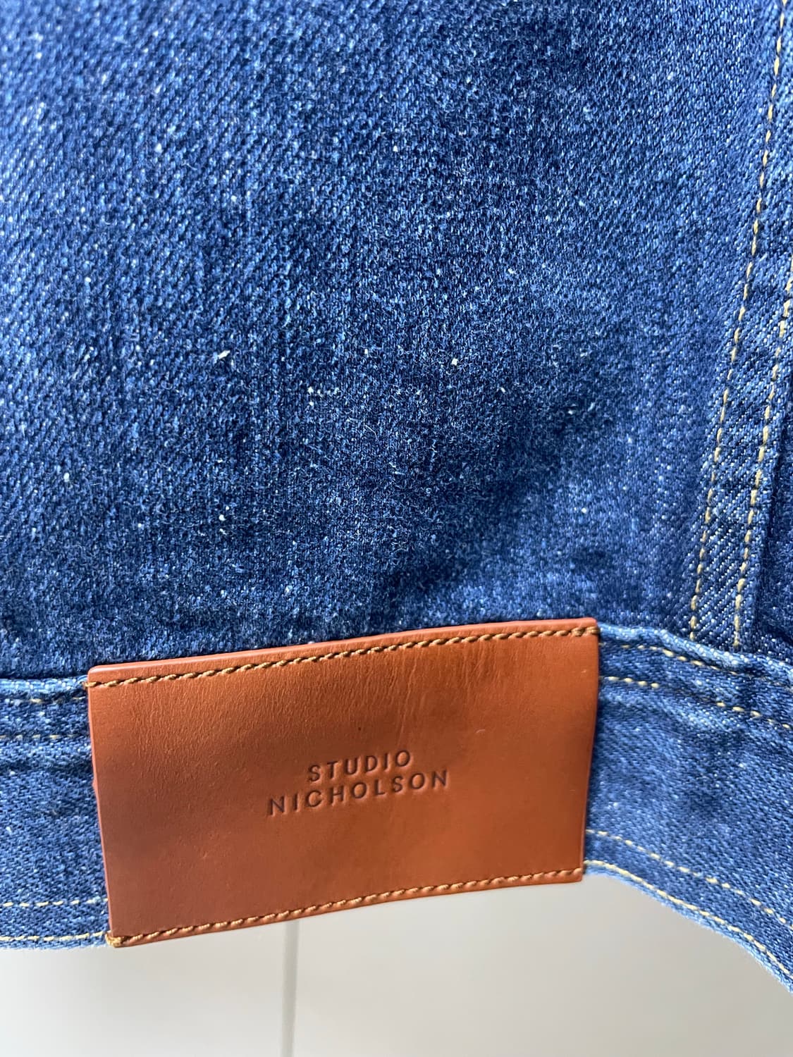 스튜디오니콜슨 데님 트러커 L사이즈 상품이미지3