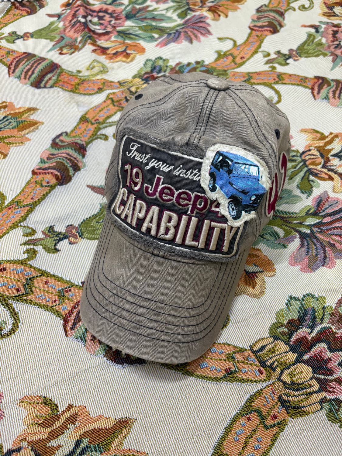 Jeep 패치 디테일 볼캡  상품이미지2