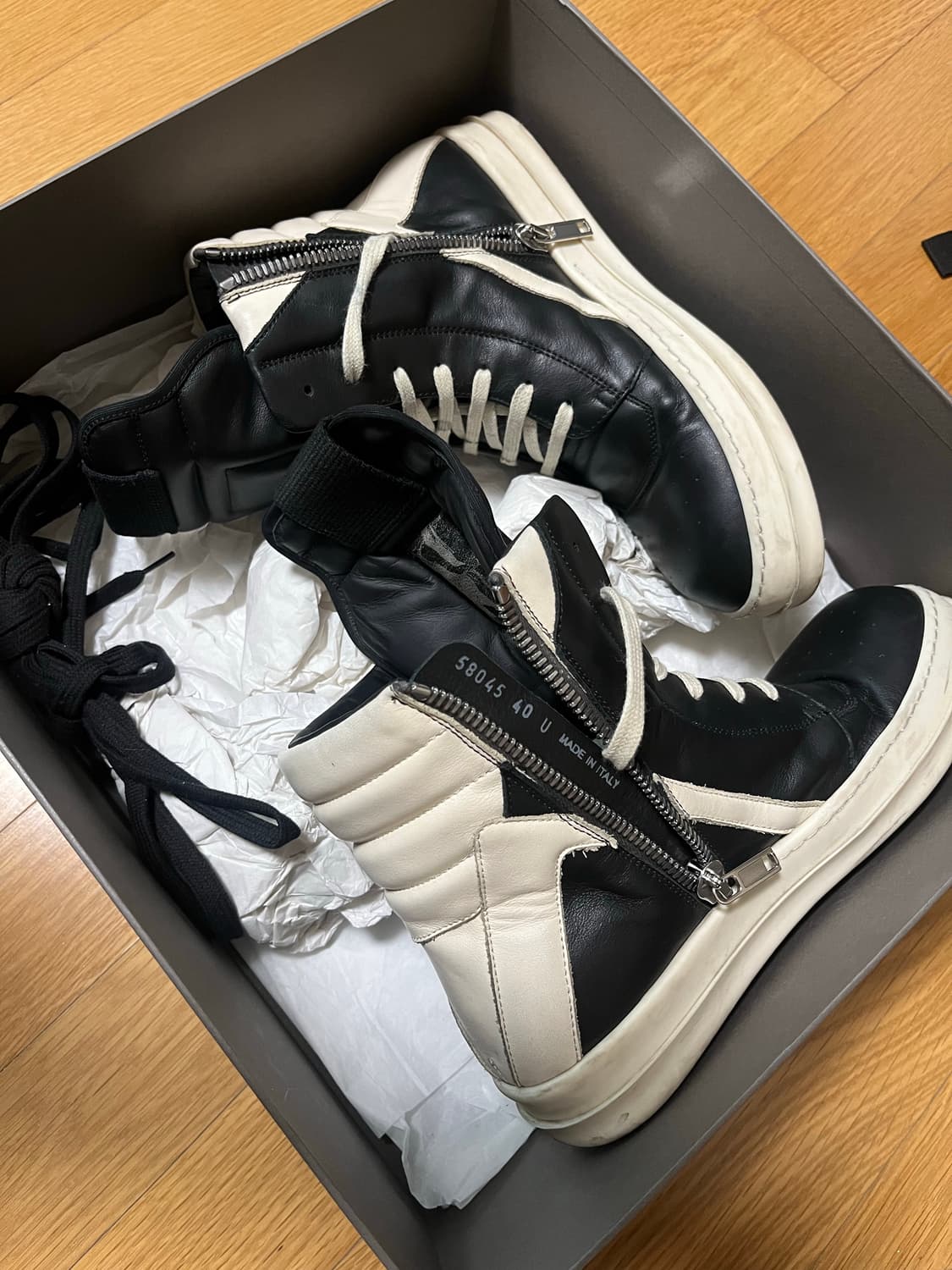 릭오웬스 지오바스켓 40 상품이미지1