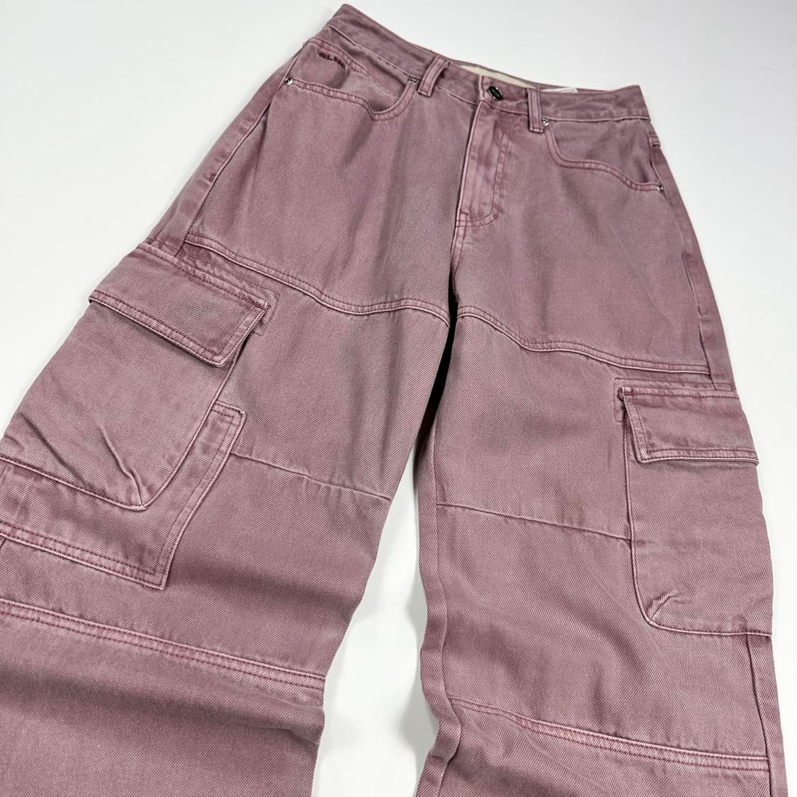 인사일런스 카펜터 연핑크 와이드 카고팬츠 (26인치 여성추천) 상품이미지4