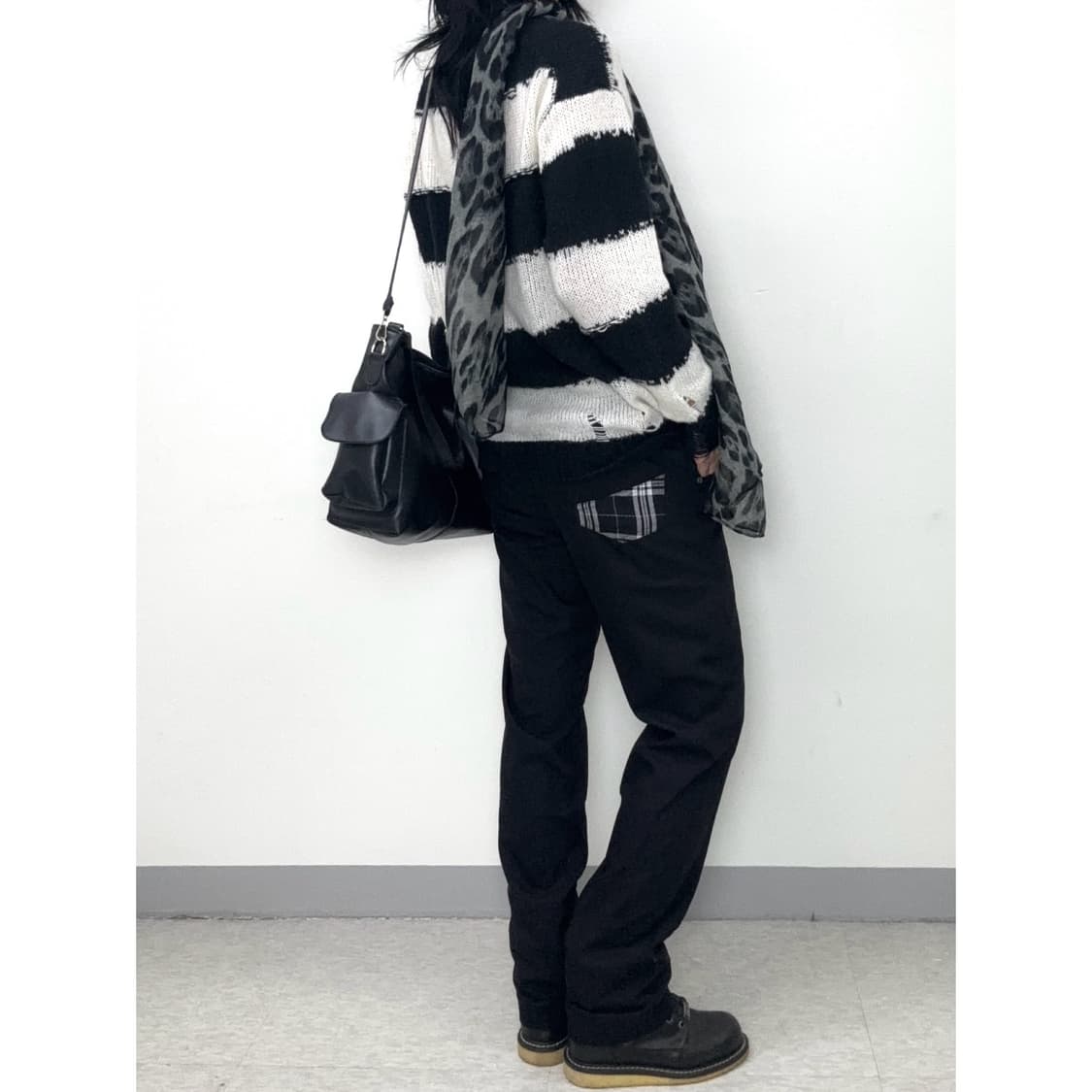 빈티지 락시크 그런지 니트 상품이미지4