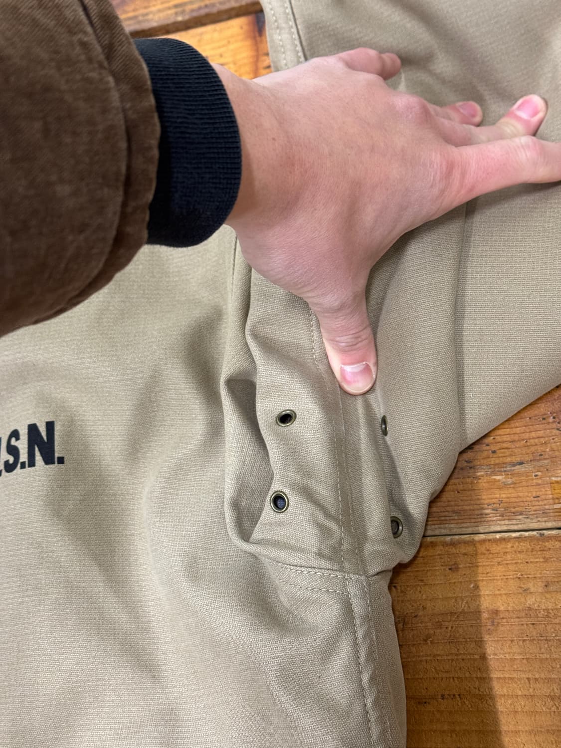  NAVY department N-1 덱 자켓 에이징 안된 S급 상품이미지10