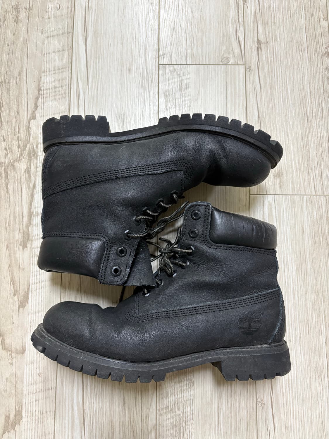 팀버랜드 6인치 워커 부츠 블랙 270 상품이미지2