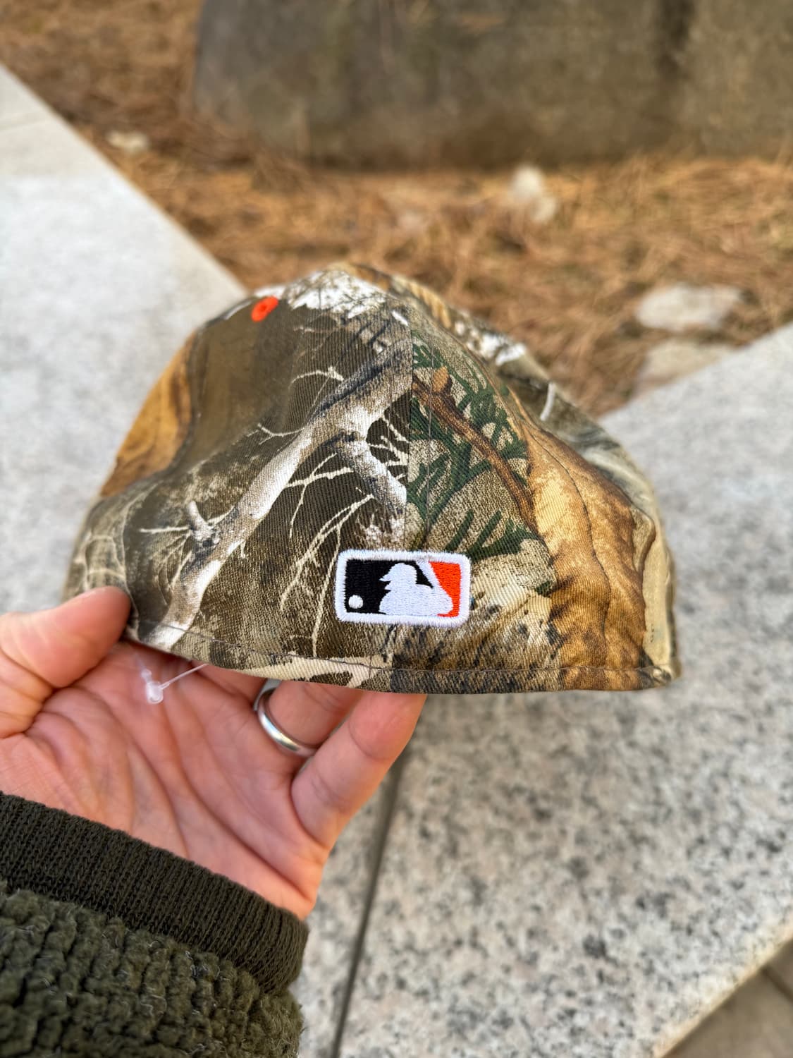 New Era 뉴에라 MLB 볼티모어 오리올스 리얼트리 스냅백 캡 상품이미지6