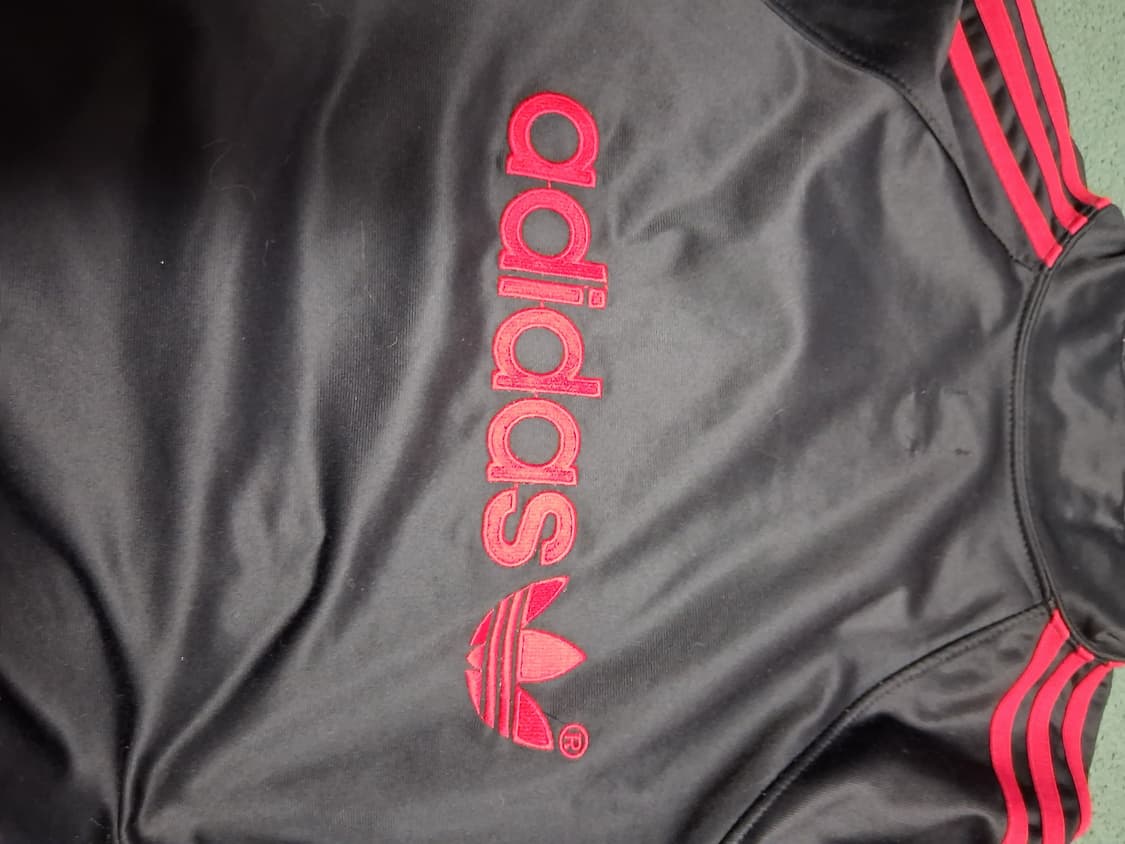 90'S 아디다스 검빨 져지 트랙탑95 공용 상품이미지5