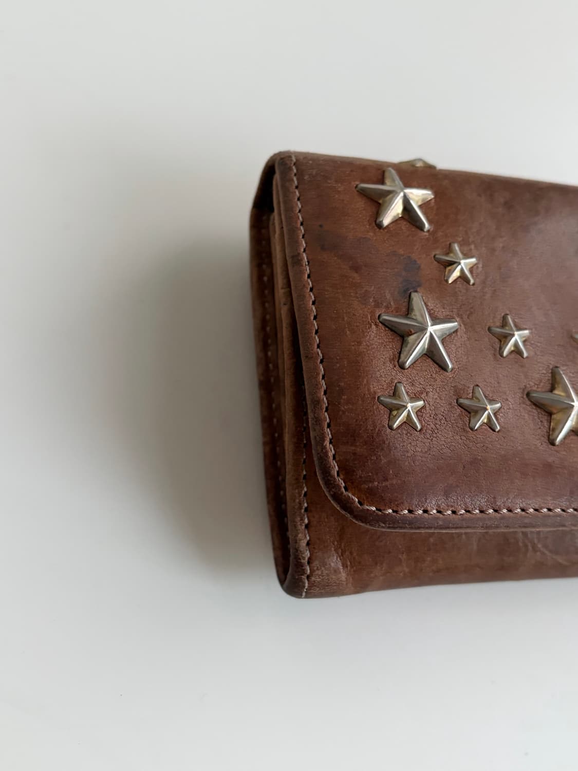 지미추 빈티지 레더 장지갑 상품이미지10