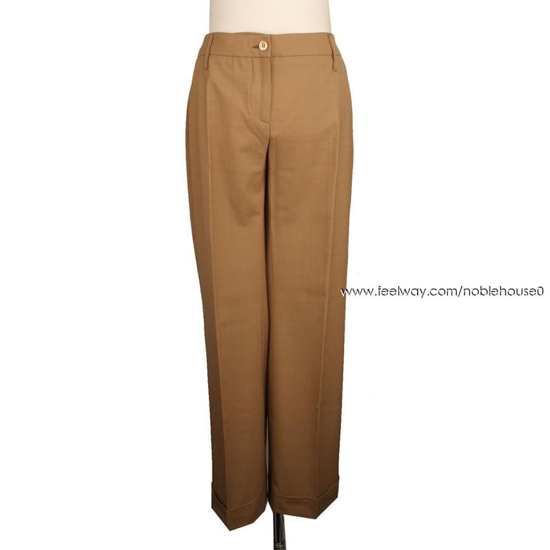 말로 골드베이지 울 팬츠(40) 상품이미지1