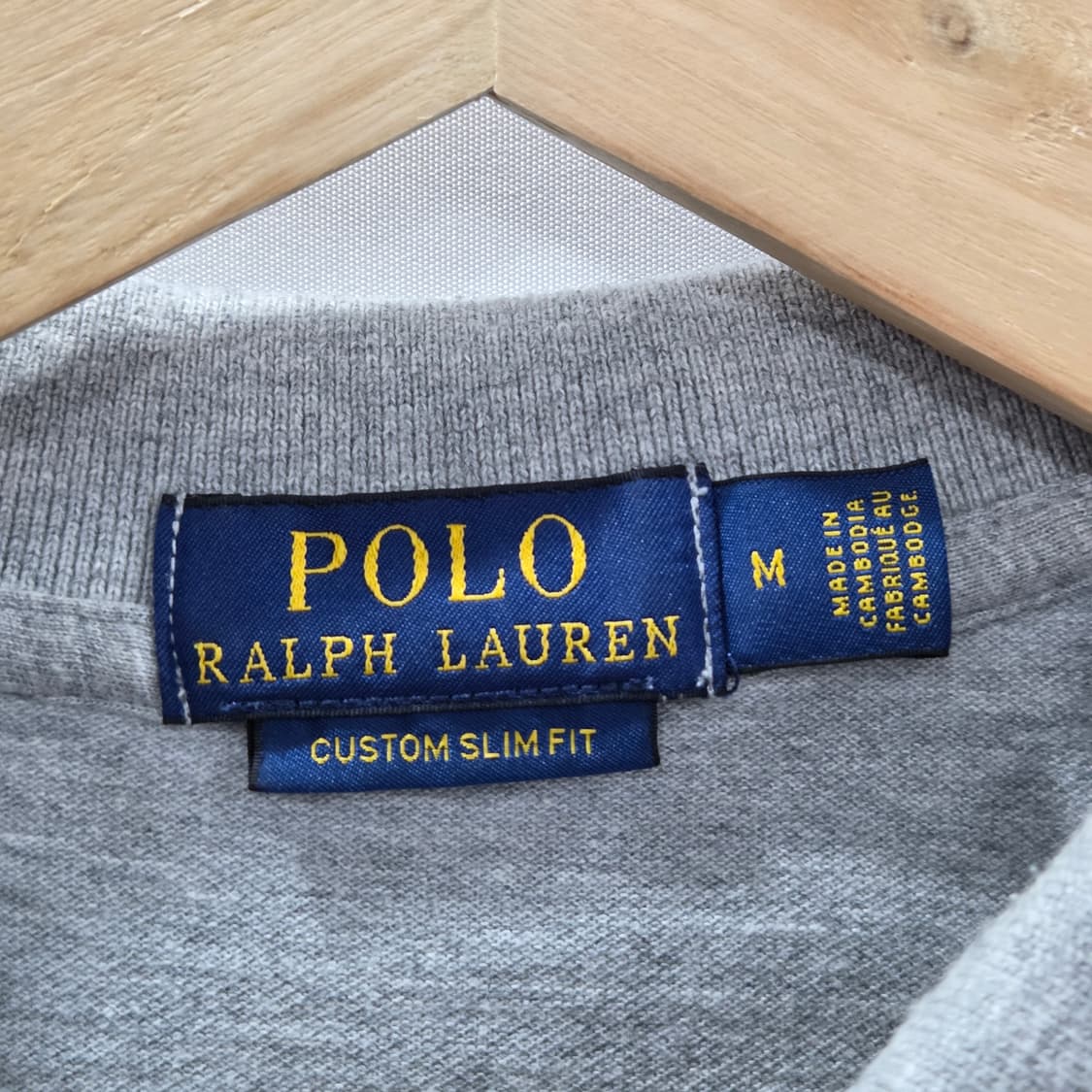 폴로랄프로렌 피케 카라 롱슬리브 그레이 M 상품이미지3