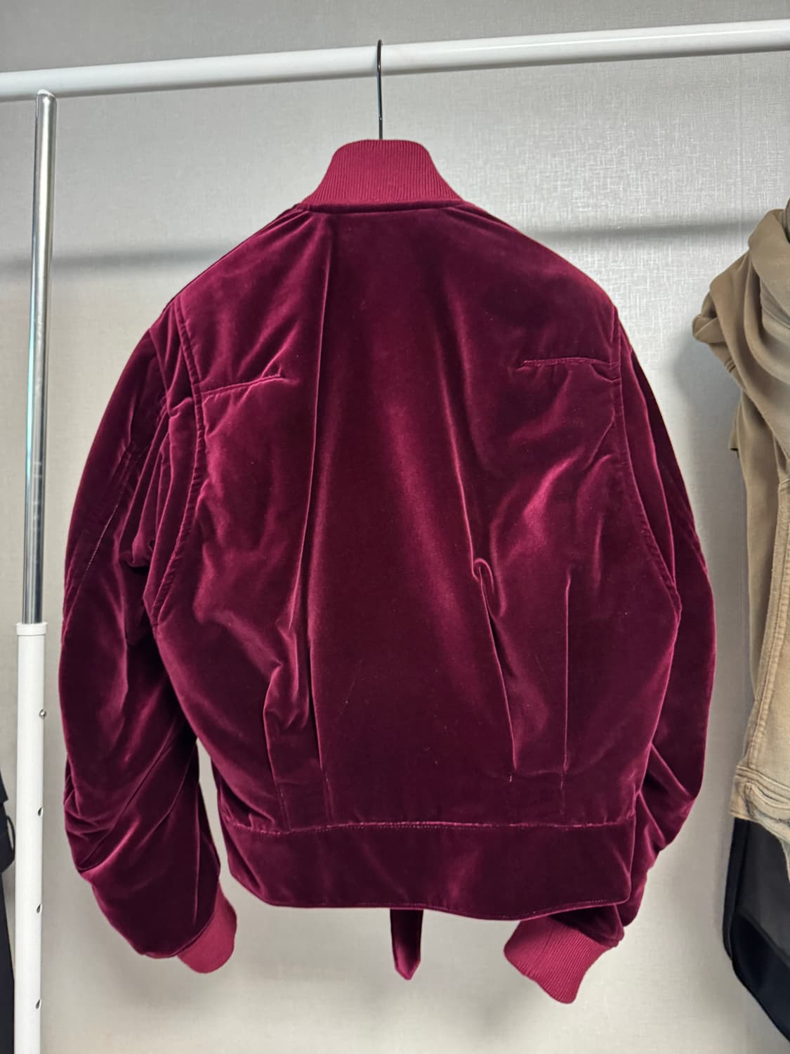 M) 하이더아커만 벨벳 봄버 자켓 상품이미지2