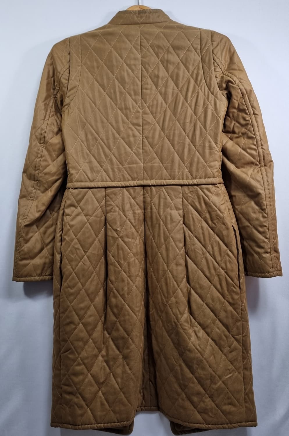 S ) 질스튜어트 브라운 퀼팅 롱 자켓 상품이미지2