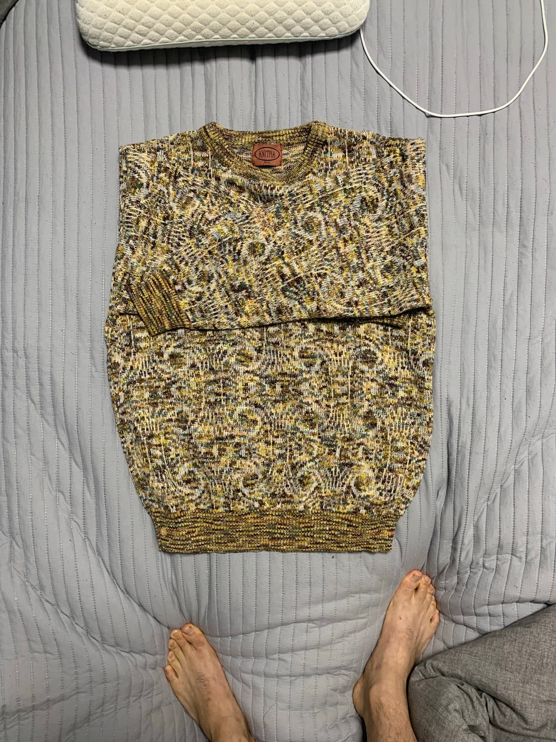 빈티지 에스닉 니트 m-l 상품이미지2