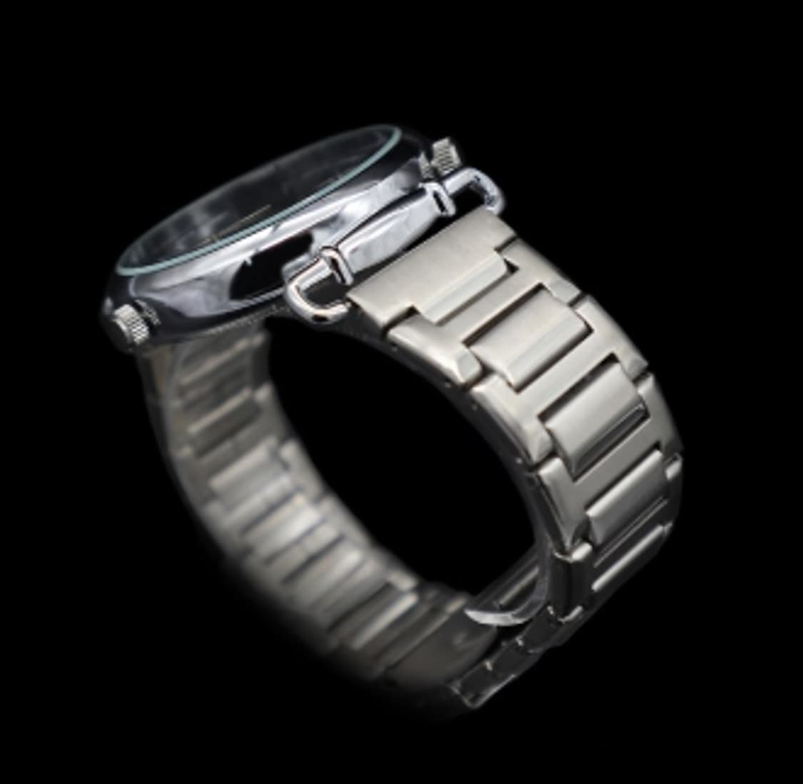 [옷자락]남자 유니크 디자인 실버 정장 캐주얼 손목시계 상품이미지2