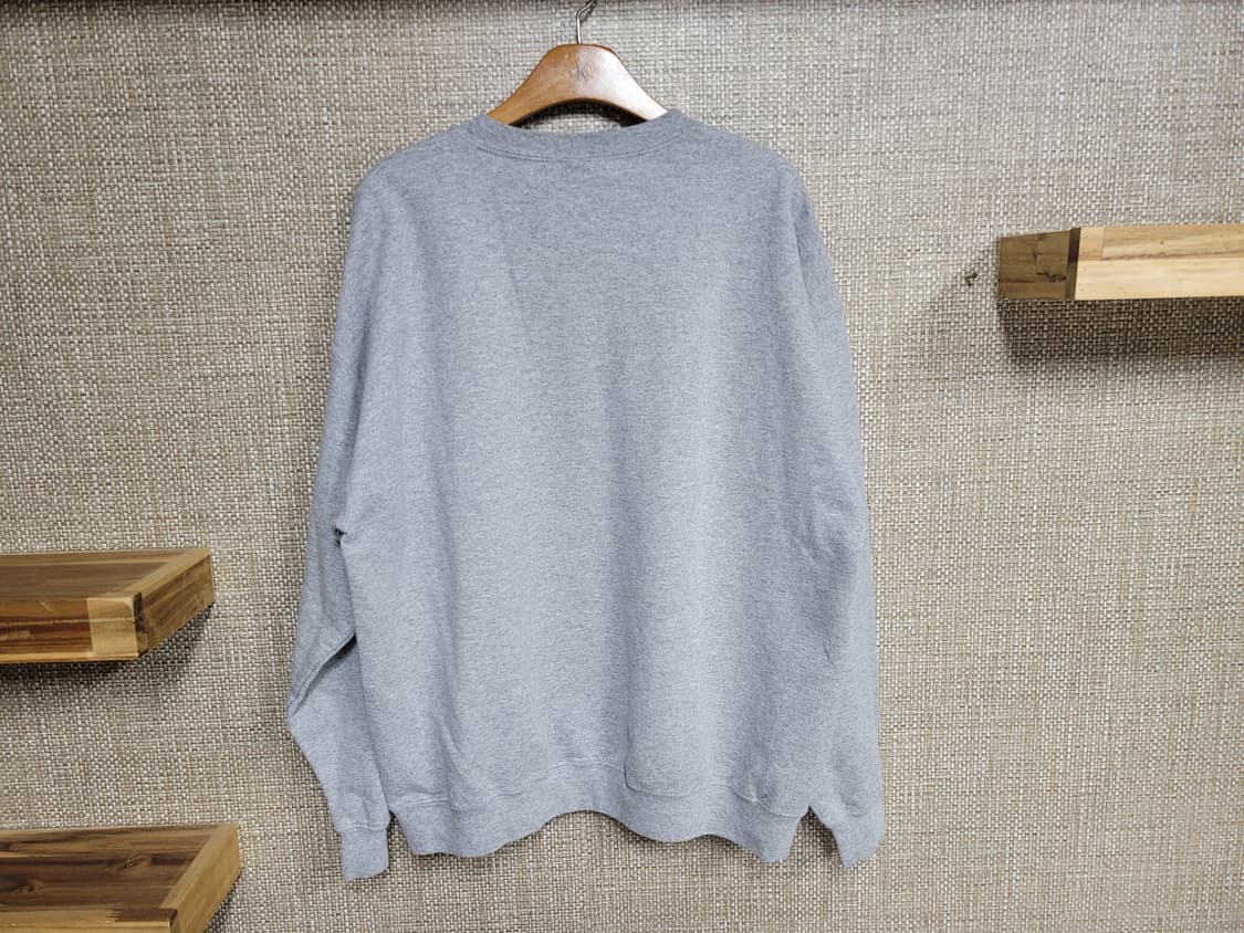 XL 115사이즈 길단 헤비블랜드 빅사이즈 기모 맨투맨 오버핏  상품이미지3