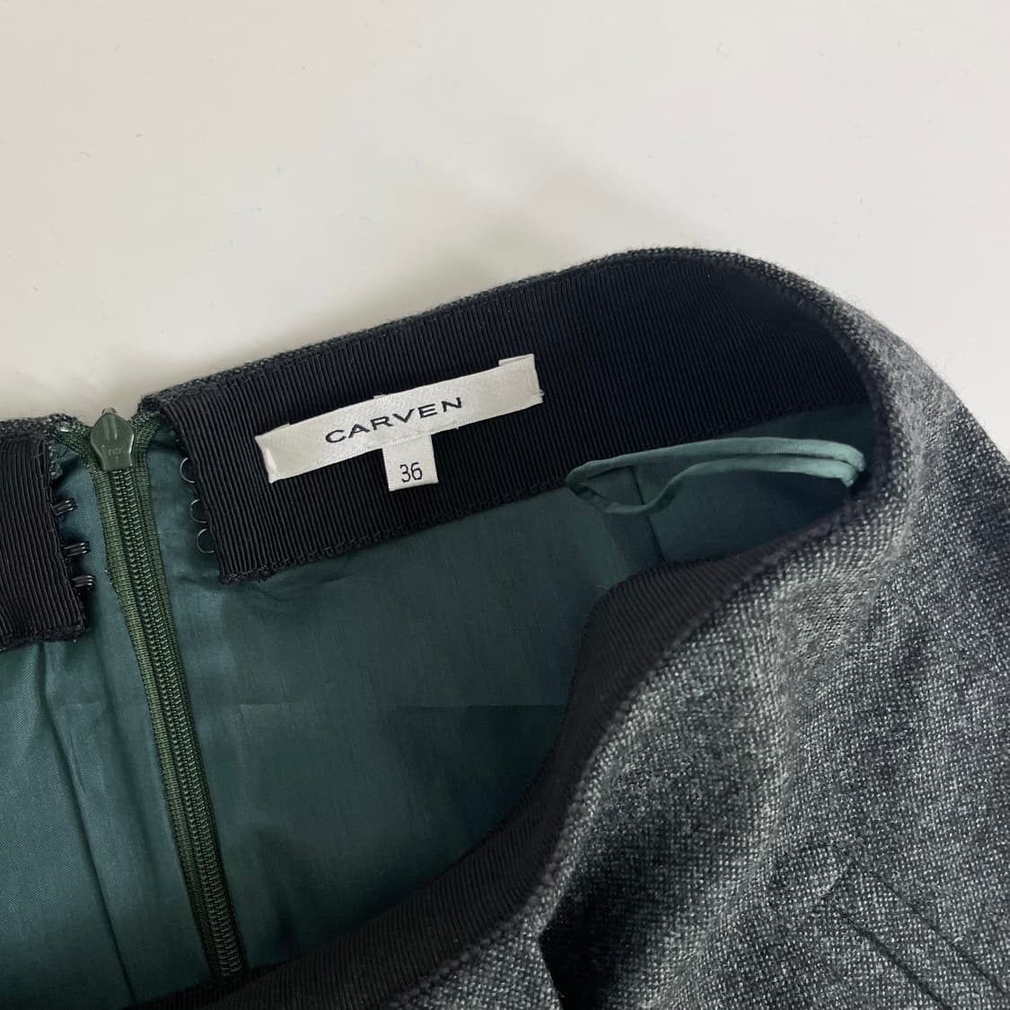 까르뱅 울 스커트 36 (44) 상품이미지6