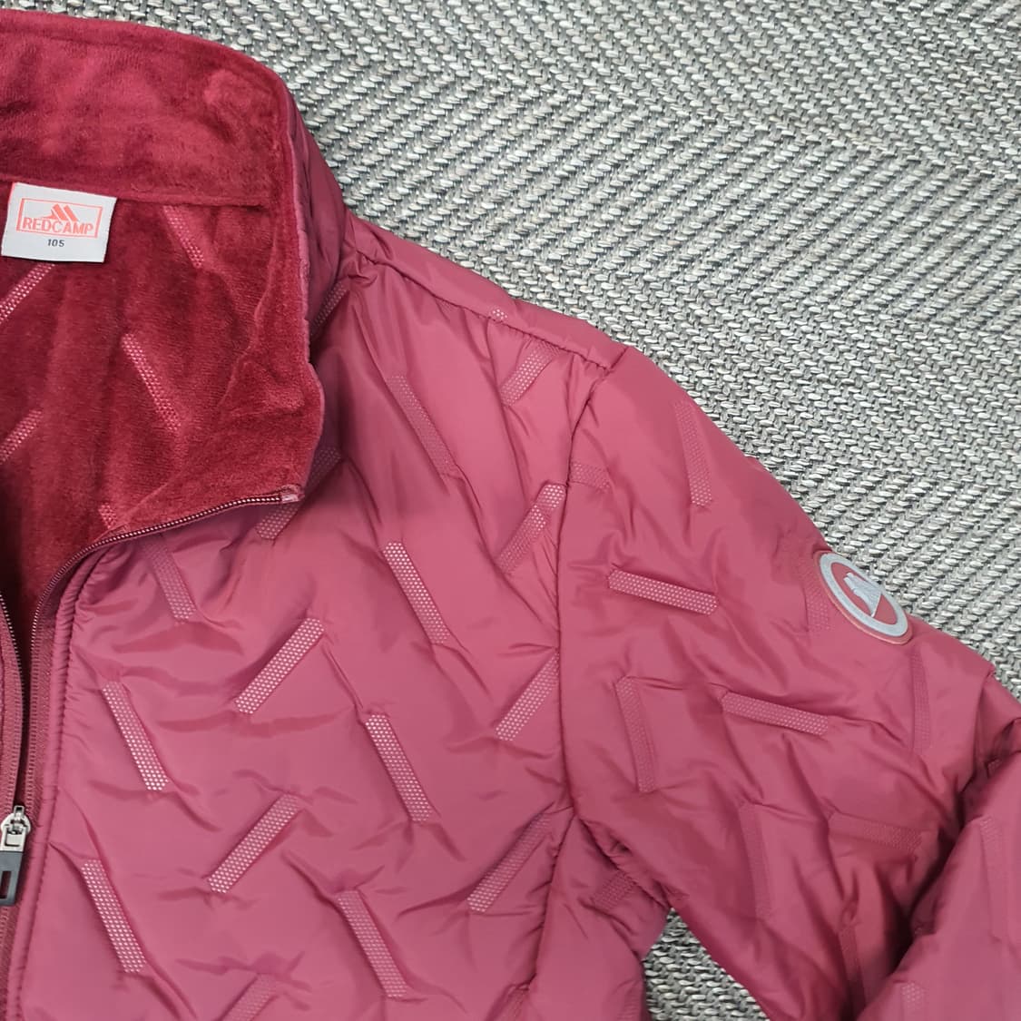 레드캠프 기모 고주파 경량패딩 남자105 상품이미지3