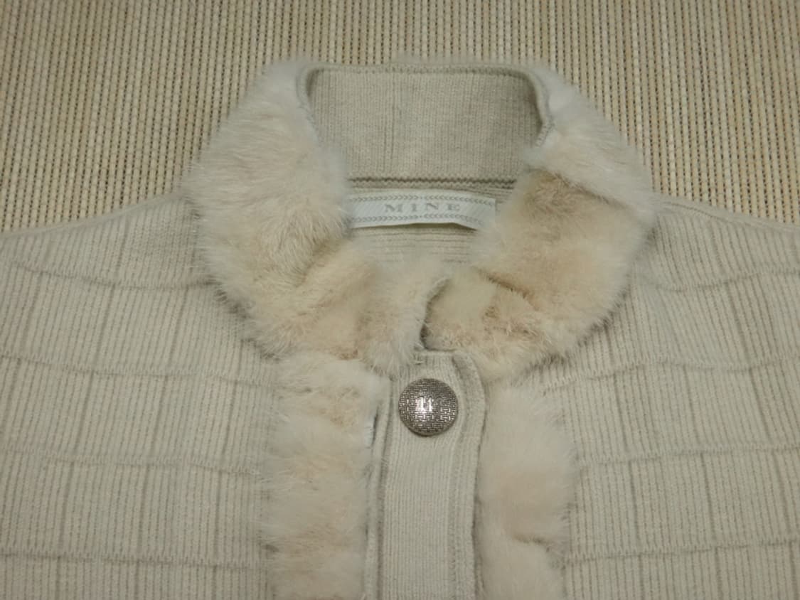 (90) 마인 MINE 밍크배색 울 코트 상품이미지6